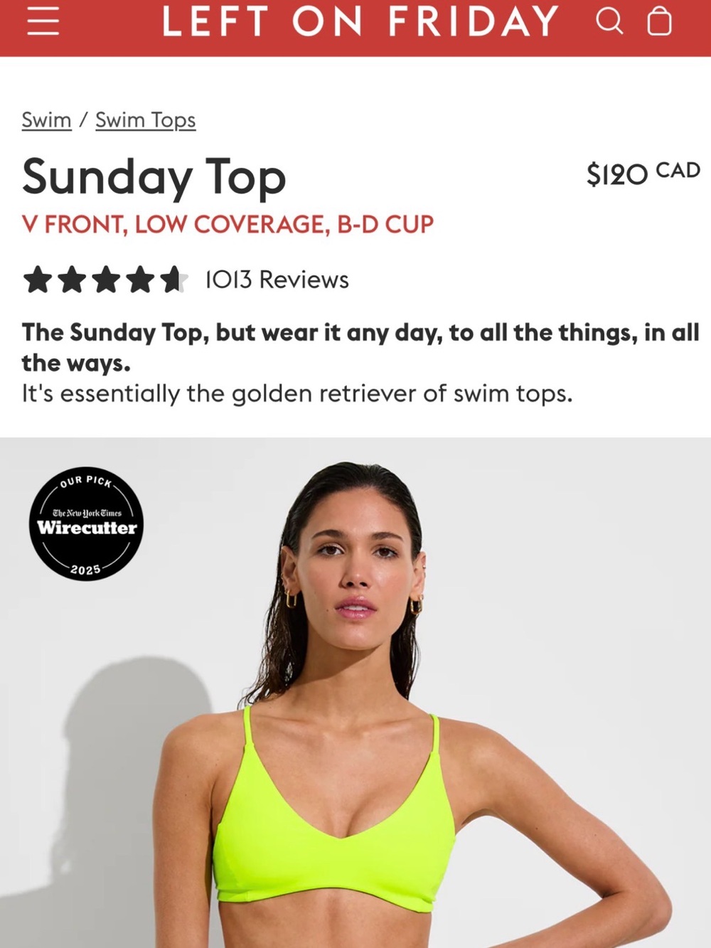 Left On Friday Bright Neon Yellow Two-Piece Bikini